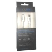 Kabel USB-C naar Lightning iggual IGG317761