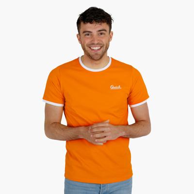 Heren T-shirt Kapitein | NL Oranje/Wit