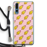 Waterijsjes: Huawei P20 Pro Transparant Hoesje met koord