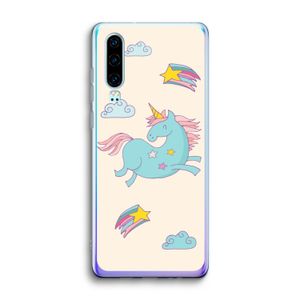 Vliegende eenhoorn: Huawei P30 Transparant Hoesje