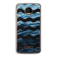 Oceaan: Motorola Moto Z Force Transparant Hoesje Oceaan: Motorola Moto Z Force Transparant Hoesje