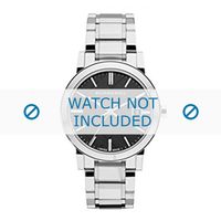 Horlogeband Burberry BU9001 Staal 20mm - thumbnail