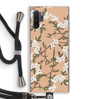 Blossoming spring: Samsung Galaxy Note 10 Plus Transparant Hoesje met koord