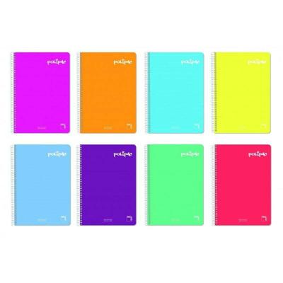 Schrift Pacsa Polipac Multicolour Wit Din A4 5 Onderdelen 80 Lakens