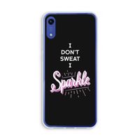 Sparkle quote: Honor Play 8A Transparant Hoesje