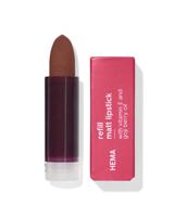 HEMA Navulling Matte Lipstick 67 Chocolate Brown (bruin)