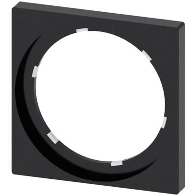 Siemens 3SU1900-0AX10-0AA0 3SU19000AX100AA0 Dubbel frame Vierkant (b x h) 29.8 mm x 29.8 mm Zonder opdruk Zwart 10 stuk(s)