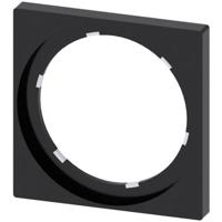 Siemens 3SU1900-0AX10-0AA0 3SU19000AX100AA0 Dubbel frame Vierkant (b x h) 29.8 mm x 29.8 mm Zonder opdruk Zwart 10 stuk(s)