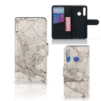 Huawei P Smart Plus (2019) Bookcase Marmer Beige - thumbnail