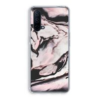 Roze stroom: OnePlus Nord CE 5G Transparant Hoesje