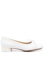 MM6 Maison Margiela ballerines Anatomic en cuir - Blanc - thumbnail