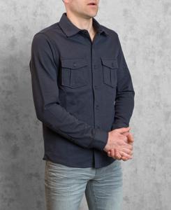 Heren Overhemd - Indigo Denim - Navy