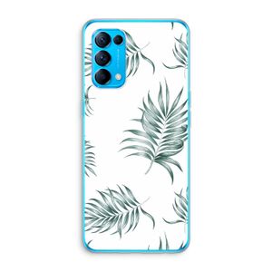 Simple leaves: Oppo Find X3 Lite Transparant Hoesje