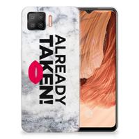 OPPO A73 4G | Siliconen hoesje | met naam Already Taken White
