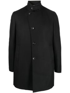 Tagliatore parka Gordon à fermeture asymétrique - Noir