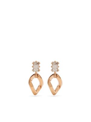 Dana Rebecca Designs boucles d'oreilles Remi Florence en or 14ct et diamants