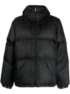 GCDS veste monogrammée à capuche - Noir