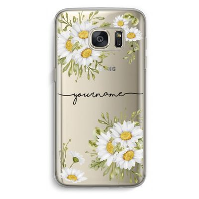 Daisies: Samsung Galaxy S7 Transparant Hoesje