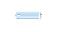 Ouguang uv-lamp blauw 368 nm 9 watt gebogen voor mozzie Ouguang uv-lamp blauw 368 nm 9 watt gebogen voor mozzie