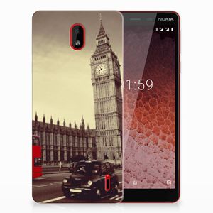 Nokia 1 Plus Siliconen Back Cover Londen