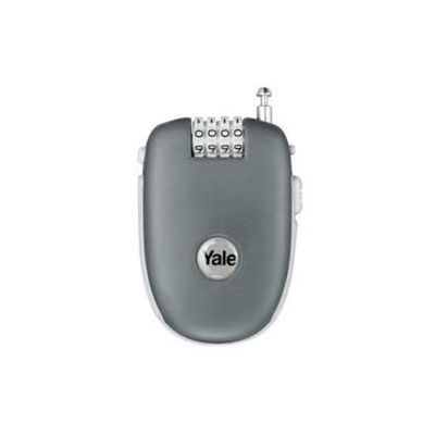 Yale Reis Cijferslot met Intrekbare Kabel - Kofferslot - 4 Cijferig - Herinstelbaar Yale Reis Cijferslot met Intrekbare Kabel - Kofferslot - 4 Cijferig - Herinstelbaar