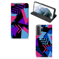 Samsung Galaxy S21 FE Stand Case Funky Triangle