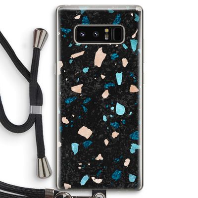 Terrazzo N°11: Samsung Galaxy Note 8 Transparant Hoesje met koord
