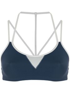 Lygia & Nanny haut Supplex Free crop - Bleu