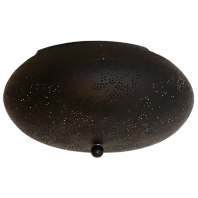 Plafondlamp Ameera Zwart/Goud in 3 maten Plafondlamp Ameera Zwart/Goud in 3 maten