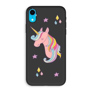 Roze eenhoorn: iPhone XR Biologisch afbreekbaar hoesje