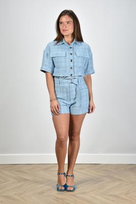 IRO short Zaira WM30ZAIRA blue
