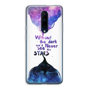 Stars quote: OnePlus 7 Pro Transparant Hoesje