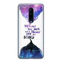 Stars quote: OnePlus 7 Pro Transparant Hoesje