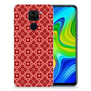 Xiaomi Redmi Note9 TPU bumper Batik Rood