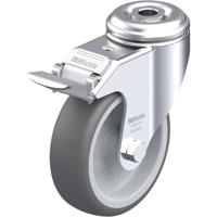 Blickle LKRA-PATH 101G-FI Zwenkwiel met rem Wieldiameter: 100 mm Draagvermogen (max.): 120 kg 1 stuk(s)