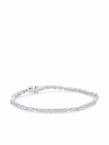 De Beers Jewellers bracelet Snow Dance en or blanc 18ct orné de diamants - Argent