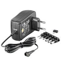 Ecofvriendelijke universele voeding 2250 Ma 3-12 V met 8 DC Adapter Power Plug Network