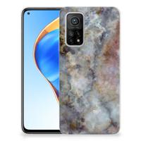 Xiaomi Mi 10T | 10T Pro | TPU | Siliconen hoesje | Marmer Grijs