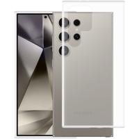 Just in Case Soft TPU Case voor Samsung S24 Ultra Telefoonhoesje Transparant