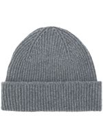 Paul Smith rib knit hat - Gris - thumbnail