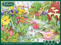 Falcon de luxe Flower Show: The Water Garden 1000 stukjes - thumbnail