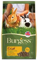 BURGESS EXCEL RABBIT ADULT OREGANO KONIJNENVOER THT 24-09-2022 2 KG - thumbnail