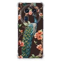 OPPO Find X6 Case Anti-shock Pauw met Bloemen