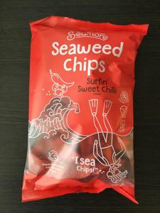 Seamore Zeewier tortilla chips surfin sweet chilli (135 gr)