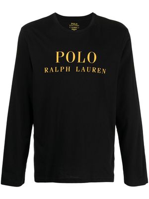 Polo Ralph Lauren pyjama à motif tartan - Noir