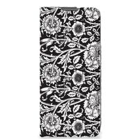 OnePlus Nord CE 2 5G Smart Cover Black Flowers