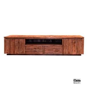 Benoa Bridge 2 Door 2 Drawer TV Cabinet Teak 200 cm