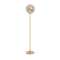 Vloerlamp Medina smoke goud
