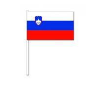 Zwaaivlaggetje vlag Slovenie - 12 x 24 cm - handvlaggetje - landenvlag