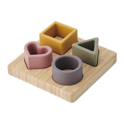 Tickit Silisoft Figuren Puzzel Aarde Kleuren 4 stuks
